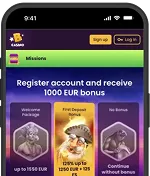 Bizzo Casino alkalmazás letöltése